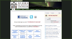 Desktop Screenshot of alaskaschoolcounselor.org